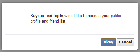 Trang xac thuc facebook